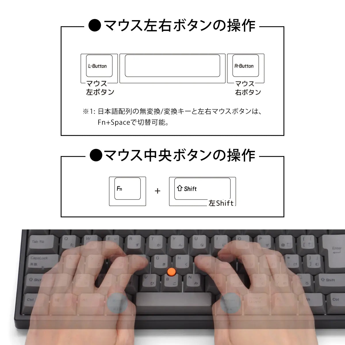 ARCHISSキーボード Quattro TKL（クアトロ ティーケーエル） - 日本語